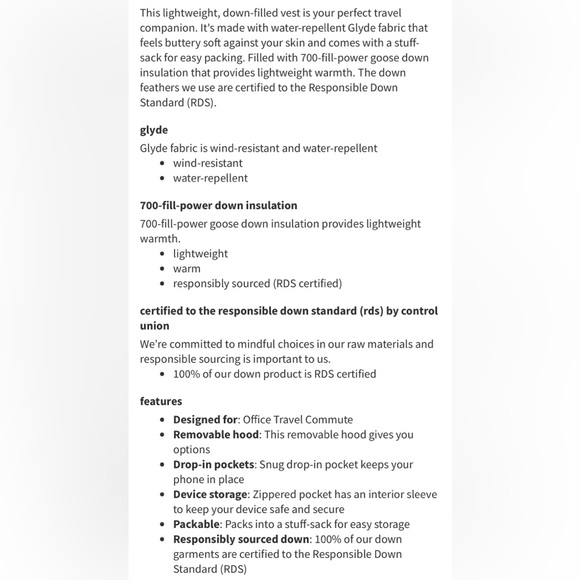 Lululemon Pack It Down Vest
Mauve Stone-NWOT-Sz 4 - Picture 12 of 12